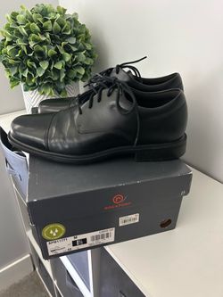 Rockport Hydro Shield Waterproof Dress Sport Leather Cap Toe Oxford Size 8.5 like new