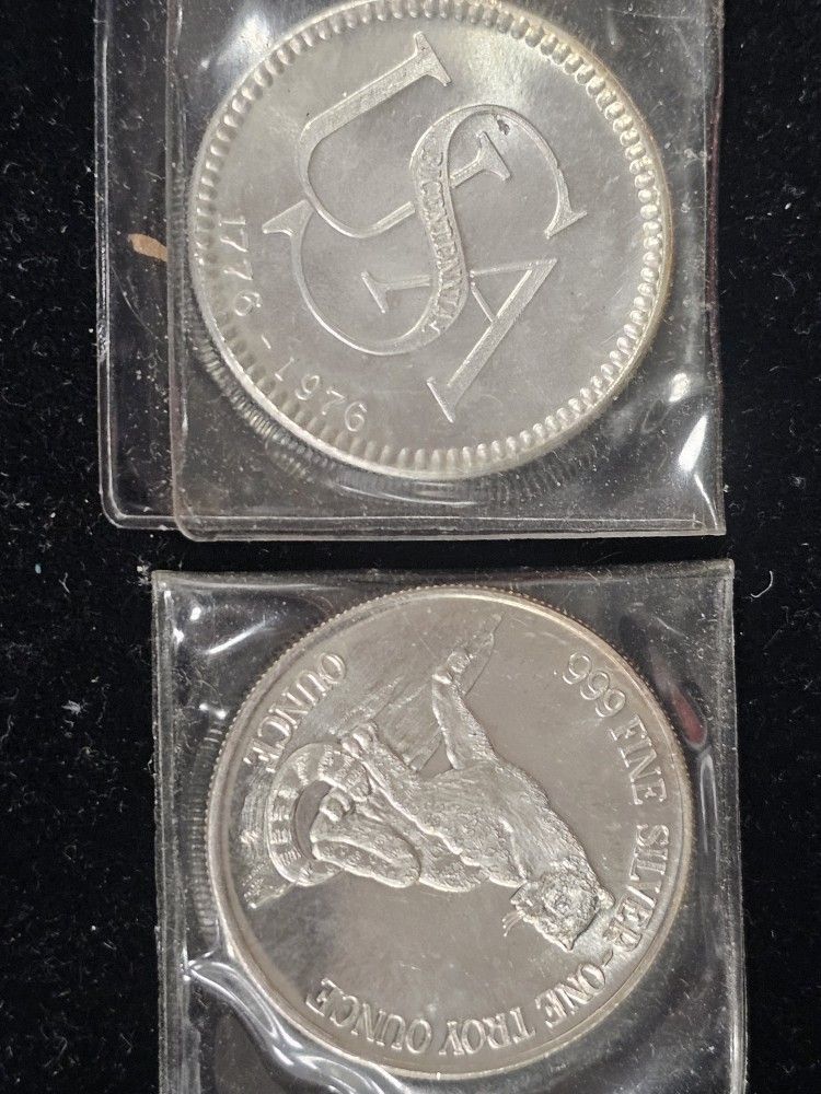 Very collectible silver rounds