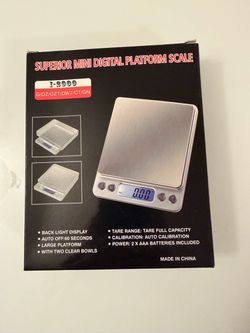 Superior Mini Digital Platform Scale I-2000