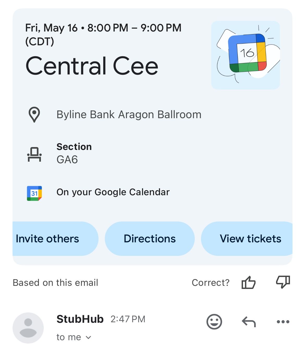 3 GA Tickets For Central Cee!
