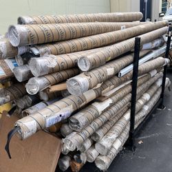 Mailing Cardboard Shipping tube 4”x4”x75”