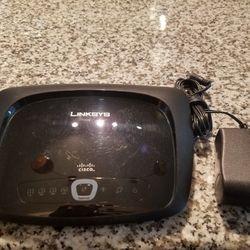 LinkSys RangePlus Wireless Router In BLACK