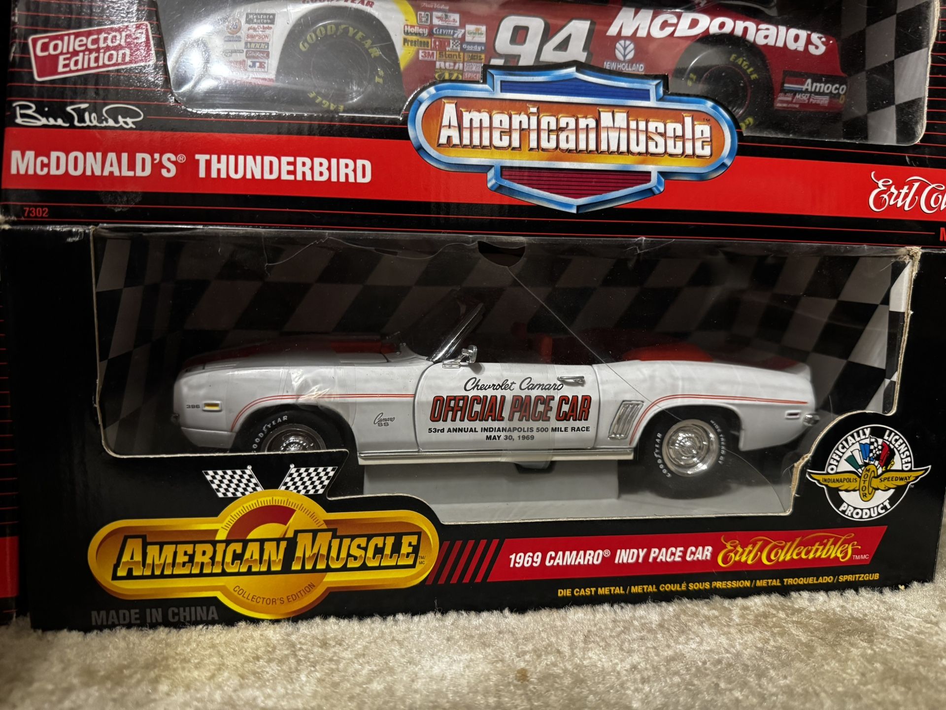 Diecast Model Official Pace Car 1969