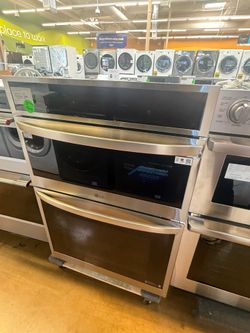 LG 30” Double wall oven electric