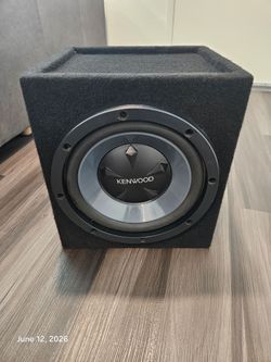 Kenwood 12" Subwoofer & Enclosure - 800W