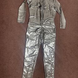 New Forplay Metallic Catsuit bodysuit space alien Costume festival rave outfit