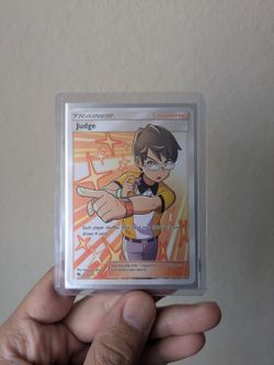 Pokemon TCG Judge (Full Art) 209/214 Mint Card