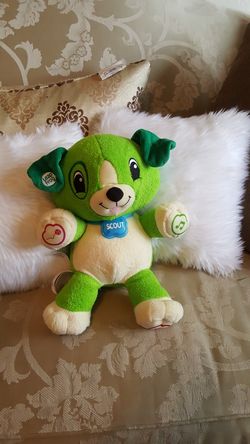 Dog stuffed animal : leap frog brand