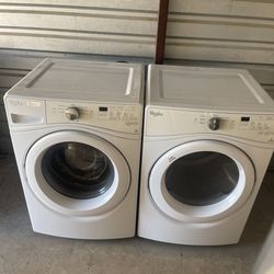 Whirlpool Washer And Electric Dryer Matching Set