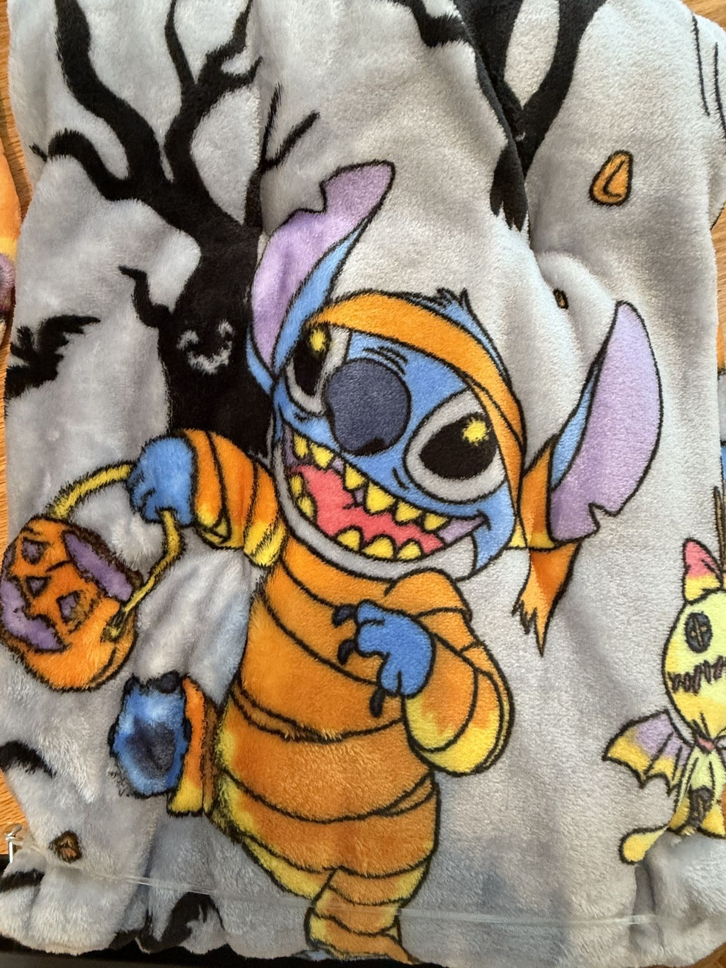 Lilo And Stich Holloween Blanket