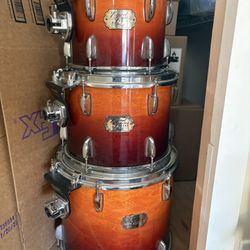 Drum stuff, Pearl toms, Ludwig atlas