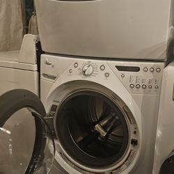 Whirlpool gas stackable set