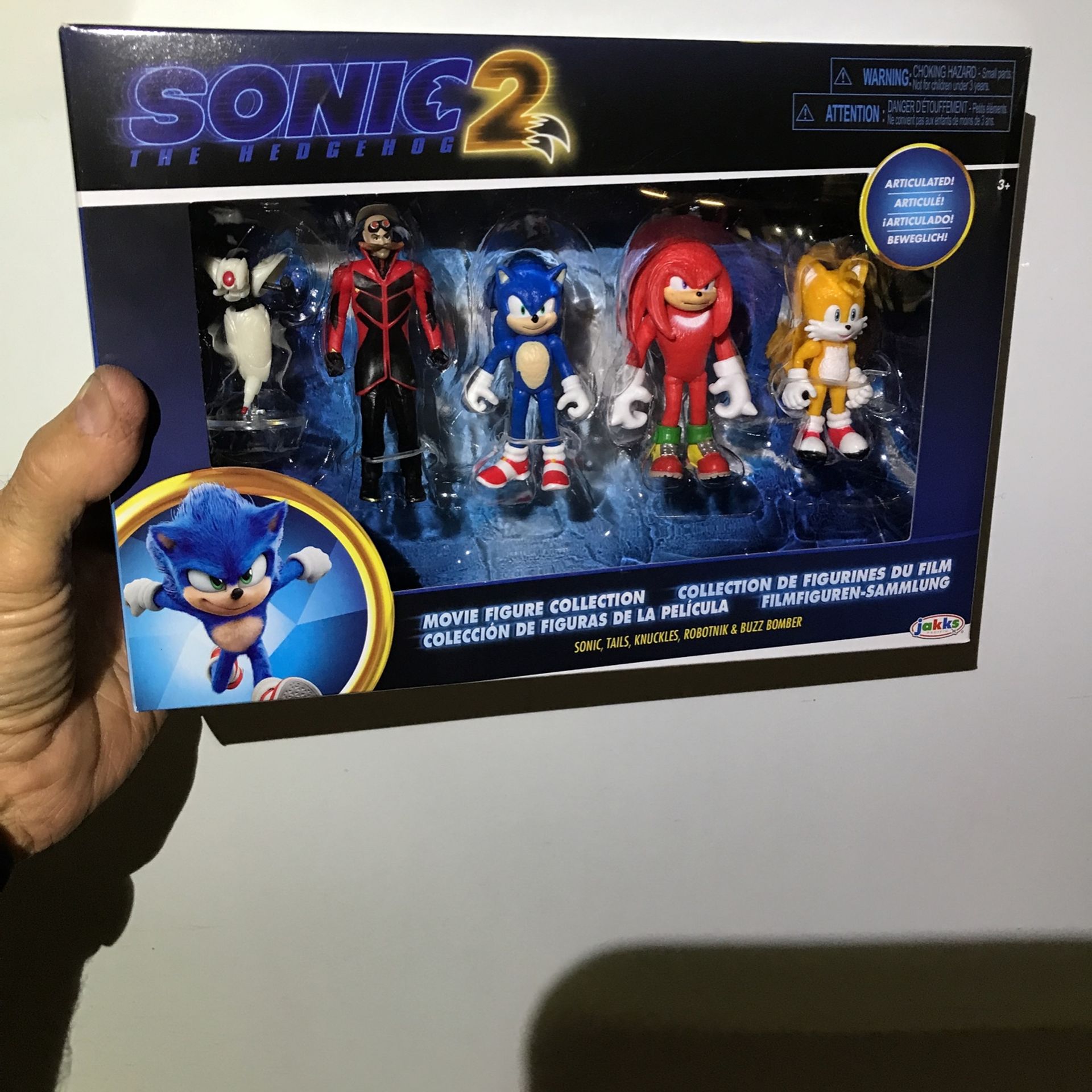 Sonic The Hedgehog, Sonic 2 Movie Action Figure Set