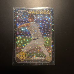Yu Darvish Topps Series 2 Black Foil San Diego Padres Baseball Card