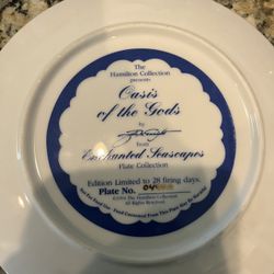Nautical Wild Life Plate , Collectable 