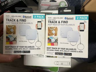 4-pack Anti Theft Bluetooth Trackers