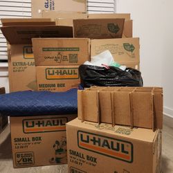 Moving Bundle: Blanket, Bubble Wrap, Foam Sheets, Dish Box, Mirror Box+
