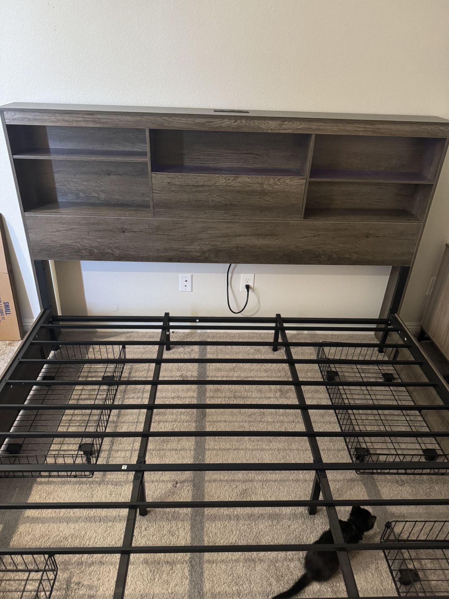 King Bed frame With Storage