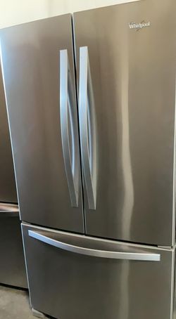 Whirlpool 3 Door Stainless Steel Refrigerator