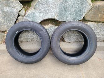 2 Michelin Defender Tires 195/65R15 91H