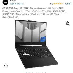Gaming Laptop With Upgraded