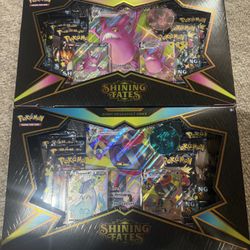 Pokemon Shining Fates Premium Collection Crobat & Dragapult Sets NEW Sealed SELL/TRADE