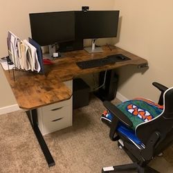 Standing Desk- Height Adjustable, Very Sturdy
