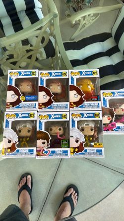 Funko pop X-Men convention exclusives set