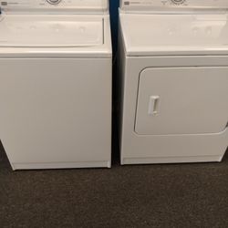 Nice Matching Washer And Electric Dryer Set