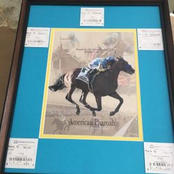 Horse Racing Memorabilia , American Pharoah And big brown