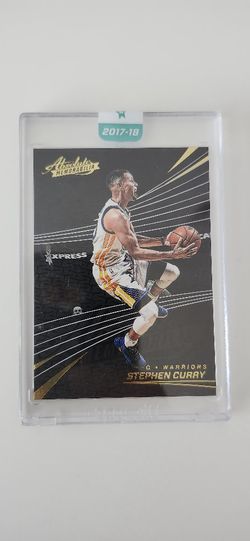 Stephen Curry absolute memorabilia uncirculated encased #34