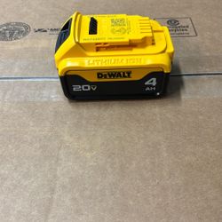 DeWalt 20V   4AH   Battery 