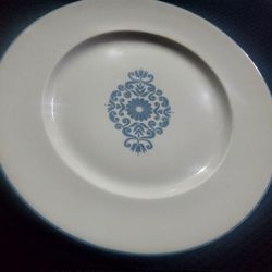 Franciscan China Medalion Blue 10.25" Dinner Plates Set Of 4