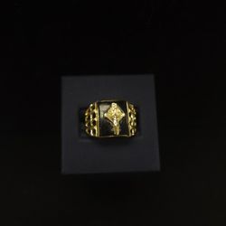 14k Gold Man's Ring