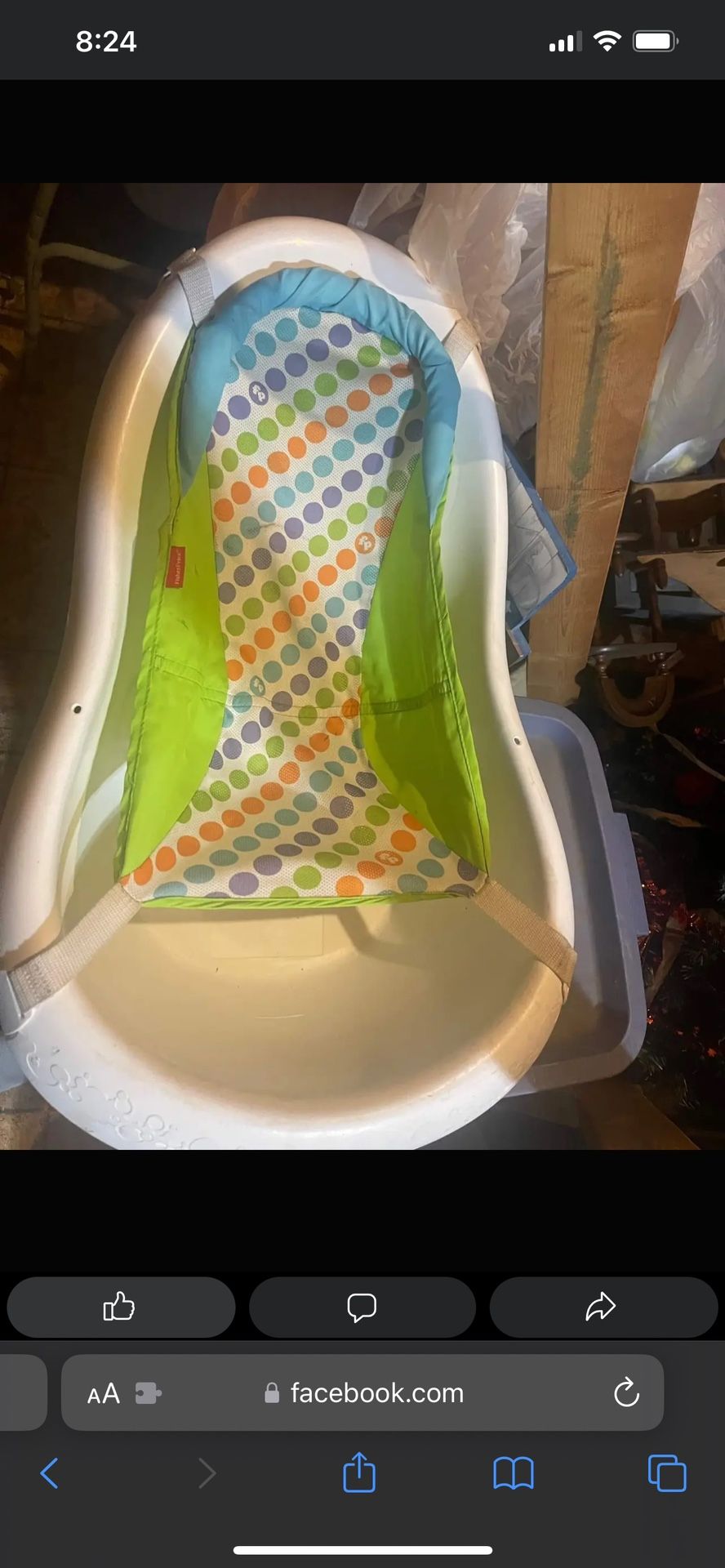 Baby Bathtub With Sling