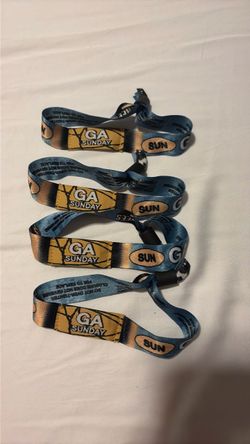 Shaky Knees- Sunday general admission tickets x4