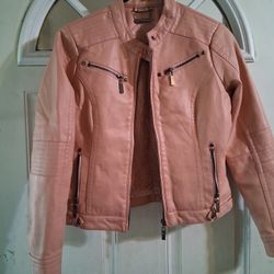 Joujou Jacket Sz Large Pink Puo Huntington And Chestnut 