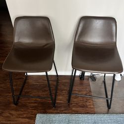 Brown Bar Stools 