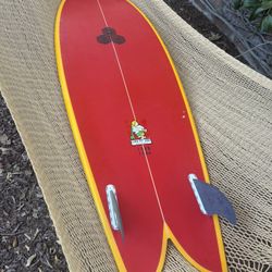 Channel Islands Feb’s Fish Twin Fin Surfboard