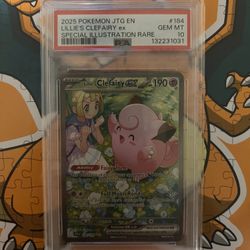 Lillies Clefairy Ex 184 Psa 10