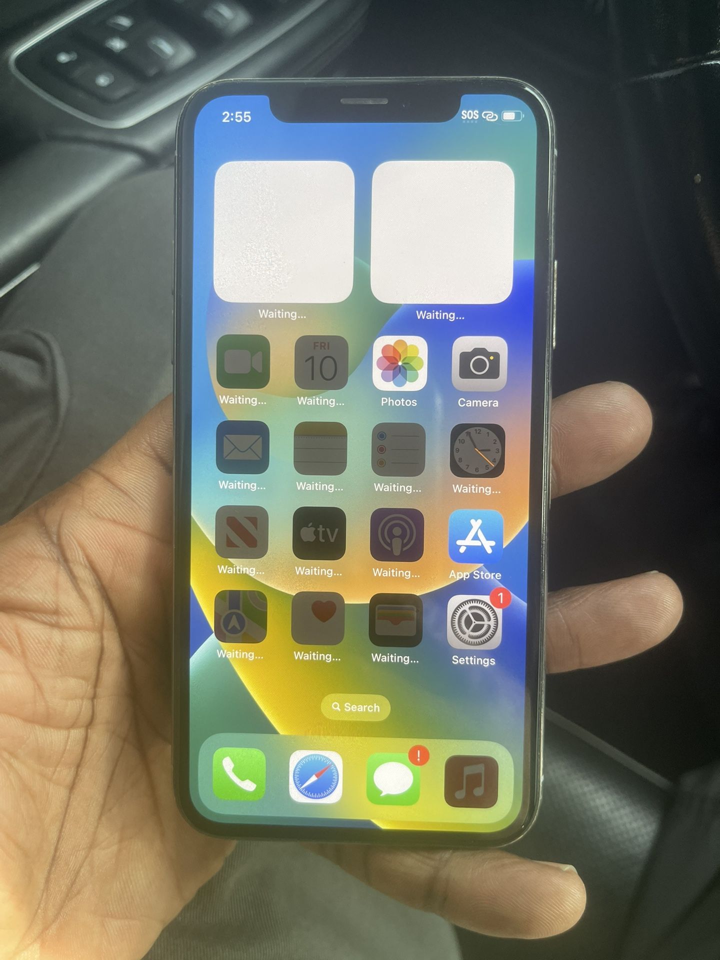 Iphone X Unlocked 256gb Cracked Back