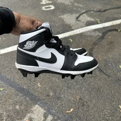 Jordan 1 Football Cleats Size 10