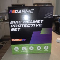 Kids Bike Helmet Set