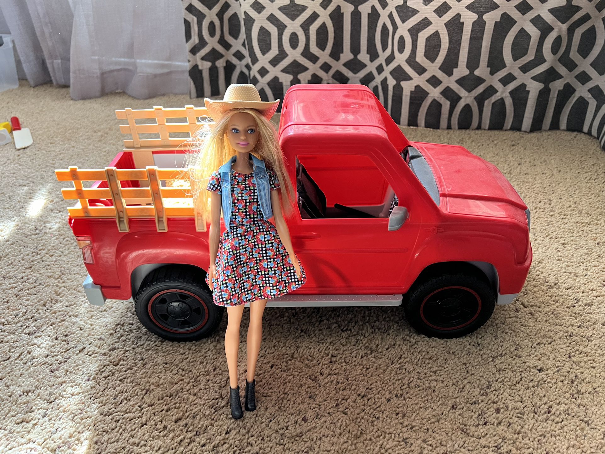 Forbigående glemsom Blossom Barbie Sweet Orchard Farm Truck & Doll for Sale in Lakeside, CA - OfferUp