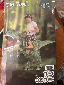 Ride Trex costume/ Adult size
