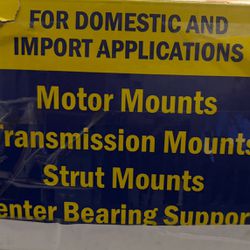 Motor Mounts, Trans Mounts, Strut Mounts, Center Bearing Supports 06’ Buick Lacerne 