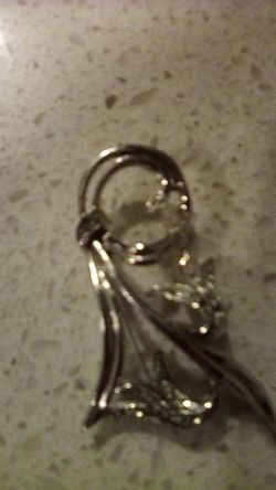 Vintage Marcasite Silver Broche 