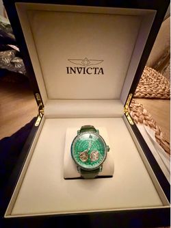 INVICTA Double Tourbillon Automatic Watch ✨