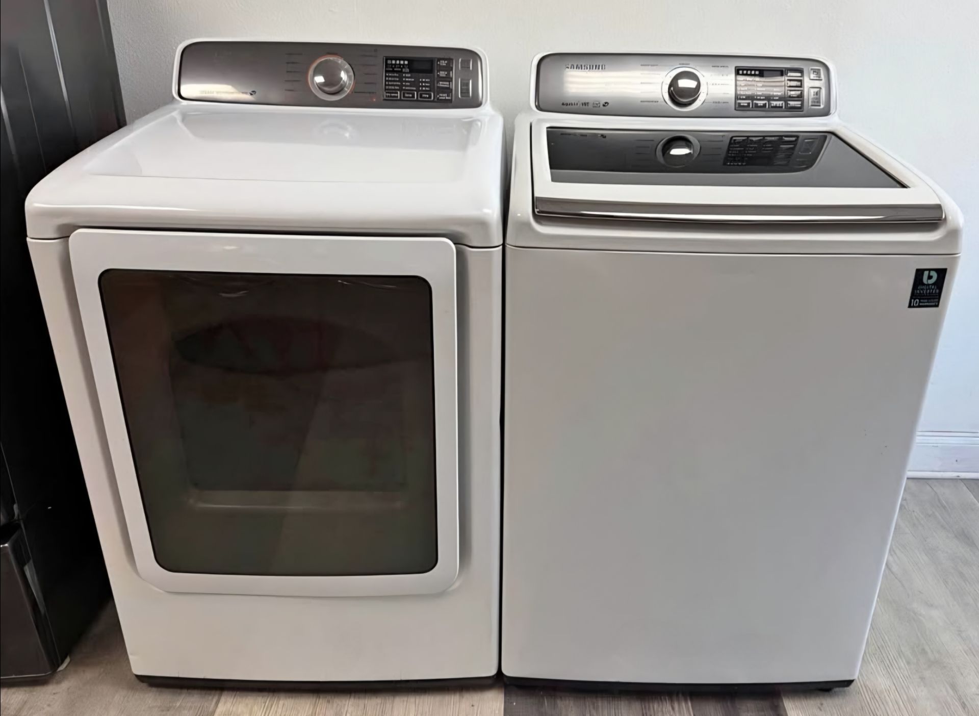 Samsung Aquajet ActiveWash Washer and Steam Dryer