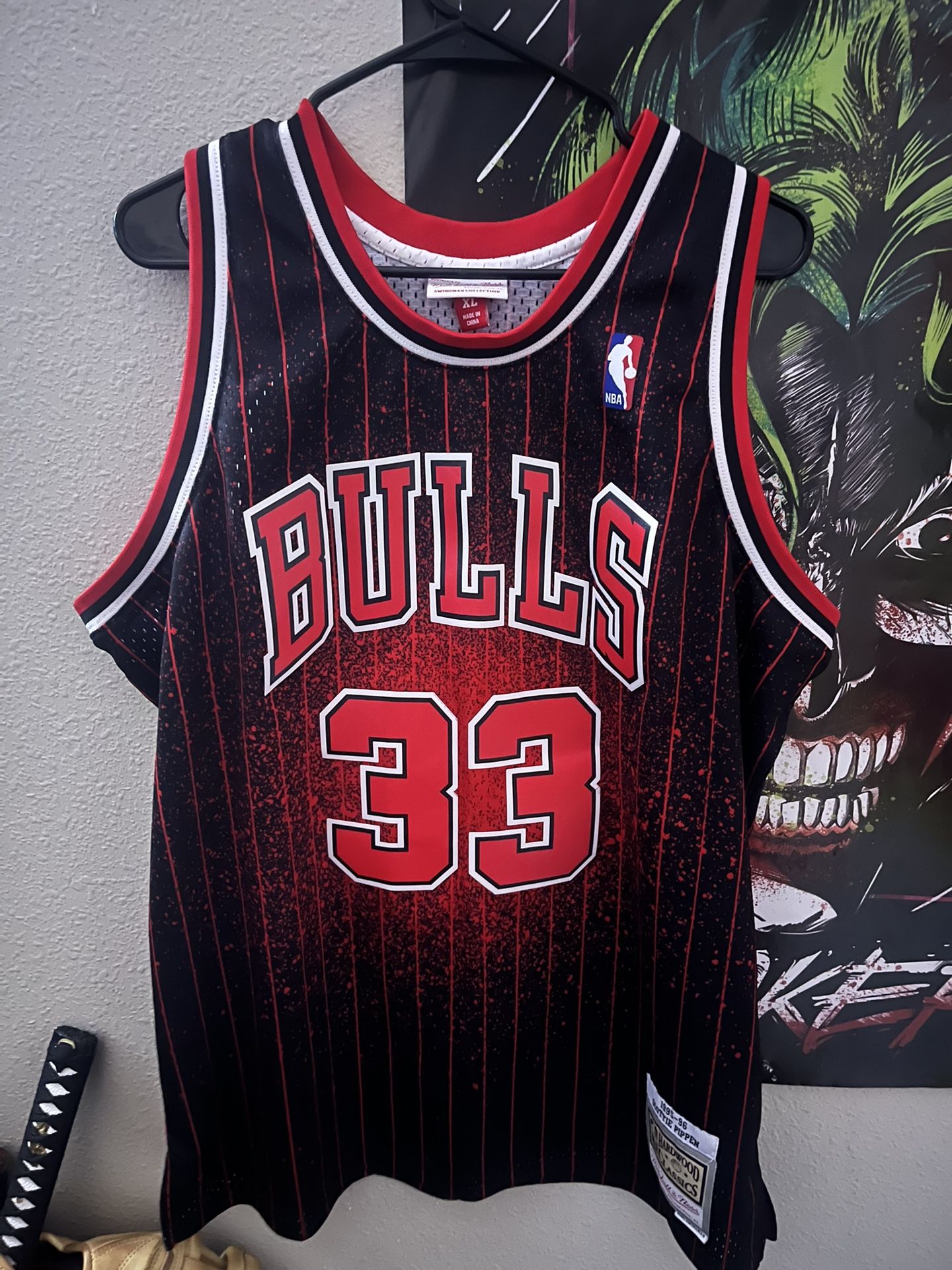 Chicago Bulls Scottie Pippen 1995/96 Hardwood Classics Jersey
